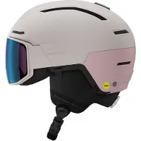Salomon - Casco con visiera fotocromatica - Driver Pro Sigma Photo Mips Grey Violet in Pelle - Taglia L - Viola