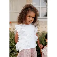 Louise Misha Blouse Mala White Taglia: 9M | Camicie Outlet | Unisex | Bianco