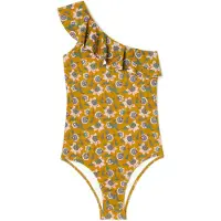 Louise Misha Bathing Suit Copacabana Cinnamon Flowers Taglia: XXS | Costumi Interi Outlet | Donna