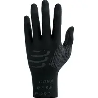 Compressport 3D Thermo Gloves Guanti (S, nero)