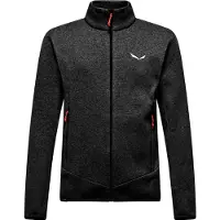 Salewa Puez Rocca PL Jacket Giacca in pile Uomo (52, nero)