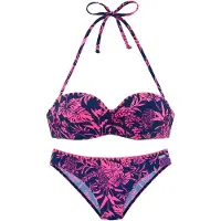 Venice beach Bikini marino / rosa