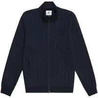 FILA Brera Regular Pinstriped Track Jacket Black Iris / Egret Str Taglia: S | Giacche leggere Outlet | Uomo | Nero