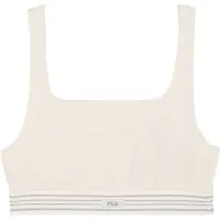 FILA Bellagio Ribbed Bra Top Egret Taglia: S | Reggiseni Outlet | Donna