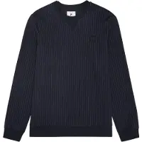 FILA Brera Regular Pinstriped Crewneck Sweatshirt Black Taglia: XS | Maglioni a maglia Outlet | Uomo | Nero