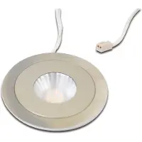 Hera Faretti LED da incasso per mobili AR 68 4W acciaio inox 4.000K