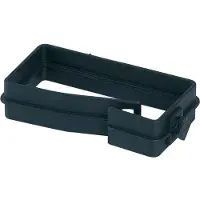 Eaton Staffa di guida cavi in plastica, 75x35 mm, nera 193687