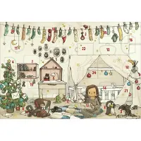 Ars Edition Calendario dell'Avvento - Natale con Anouk | Calendario da parete