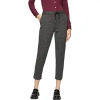 s.Oliver Pants 7/8 Grey/black Taglia: 34 | Pantaloni Outlet | Donna | Grigio