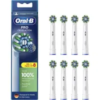 Oral-B Testine di ricambio Cross Action White EB50 8 pz
