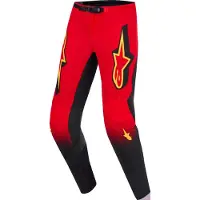 Alpinestars Pantaloni Supertech Scenz 2026 Red Black Yellow, Taglia: 40