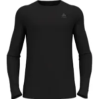 Odlo Baselayer Top Crew Neck L/S Merino 260 Intimo lana merinos Uomo (XXL, nero)