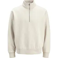 Jack & Jones Felpa Con Mezza Zip Semplice