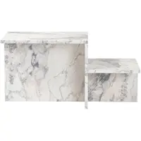 Skye Decor , Harmony - Marmo Fressia, Tavolini, Marmo Frisia, 80 x 40 x 40 cm