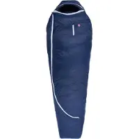 Gruezi-bag Biopod Downwool Ice 185 Sacco a pelo in piuma (215 x 80 x 50 cm, blu)