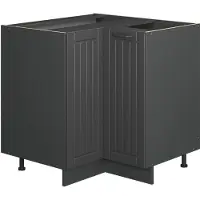 Vicco Mobile ad angolo cucina Fame-Line Grigio scuro 80.5 cm , PL Antracite, Model 57218
