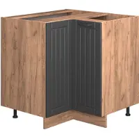 Vicco Mobile ad angolo cucina Fame-Line Grigio scuro 80.5 cm , PL Antracite, Model 56995
