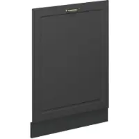 Vicco Pannello frontale della lavastoviglie Fame-Line Antracite-oro rustico 60 cm senza piano di lavoro, Model 56504