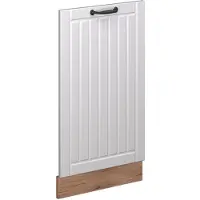 Vicco Pannello frontale della lavastoviglie Fame-Line Bianco rustico 45 cm senza piano di lavoro, Model 56501