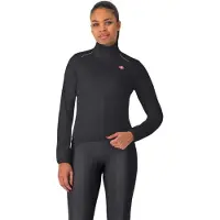 Castelli Women's Emergency 3 Rain Jacket Giacca ciclismo Donna (S, grigio/nero)