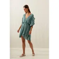 Louise Misha Dress Kahiana Stone Blue Taglia: 38 | Abiti Mini Outlet | Donna | Blu