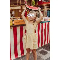 Louise Misha Dress Huguette Soft Honey Plumetis Taglia: 3M | Vestiti Outlet | kids | Magenta