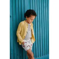 Louise Misha Shorts Anandi White Tropical Taglia: 6M | Pantaloni Outlet | Unisex | Bianco