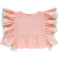 Louise Misha Top Ines Coral Taglia: 6M | Camicie Outlet | Unisex | Arancia