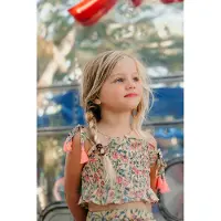 Louise Misha Top Miami Lemon Flowers Taglia: 9M | Camicie Outlet | Unisex