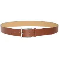 Calvin Klein Cintura 'Smooth Buckle' marrone