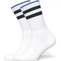 Alpacasocks Merino Casual Stripes Calze casual (42-45, bianco)