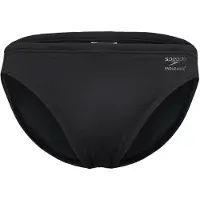 Speedo Solid Brief Pantaloncino da bagno Uomo (3, nero)