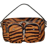 Núnoo Helena Stripes Deluxe Dark Brown Taglia: OS | Borse a mano Outlet | Donna | Marrone