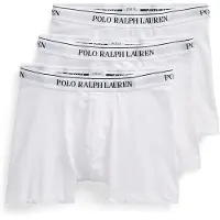 Ralph Lauren per uomo. 714835887003 Set di 3 boxer in cotone bianco (XXL), Homewear