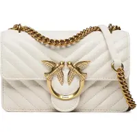 Pinko Borsa Love One Mini in nappa trapuntata chevron