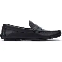 Martinelli per uomo. 1411-2496DYM Mocassini Pacific 1411 in pelle nera (45), Nero, Basso, 1 a 3 cm, Nessuno, Casual, Classico