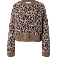 Armedangels Women's Diliriaa Leopaa Maglione Donna (XXL, marrone)