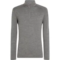 Icebreaker - Primo strato con cerniera in lana merino - M Merino 260 Oasis LS Half Zip Gritstone Heather per Uomo - Taglia M - Grigio