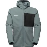 Mammut Tamaro Midlayer Hooded Jacket Giacca in pile Uomo (XL, grigio)