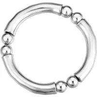 Yokoamii Braccialetto argento