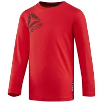 Reebok Maglietta A Maniche Lunghe Essentials