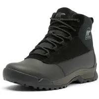 Sorel Buxton Lite Lace Plus WP Scarpe invernali Uomo (48, nero/grigio)