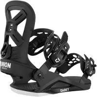 Union - Attacchi da snowboard - Cadet Black in Alluminio - Taglia M - Nero