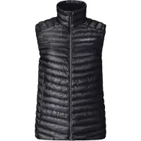 Norrøna - Piumino d&amp;#x27;anatra - Trollveggen Down800 Super Light Vest W Caviar Black per Donne - Taglia M - Nero