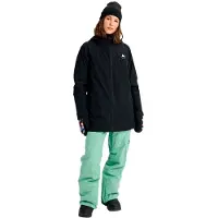 Burton - Giacca da sci/snowboard - W Reserve Insulated Jacket True Black per Donne in Poliestere Riciclato - Taglia S - Nero
