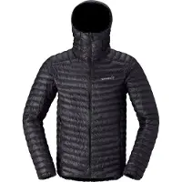 Norrøna Trollveggen Superlight Down800 Hood Giacca in piumino Uomo (M, nero)