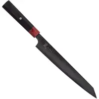 Yaxell Rei YL37439, acciaio damascato a 69 strati, VG10, rivestimento DLC, sujihiki, 23 cm