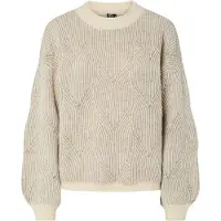 Pieces Pullover 'PCJenna' grigio chiaro