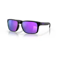 Oakley - Occhiali da sole - Holbrook Matte Black Prizm Violet - Nero