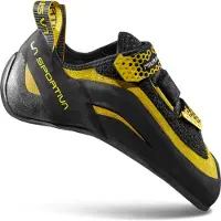 La Sportiva - Scarpetta (arrampicata) - Miura VS Black/Yellow per Uomo in Materiale Riciclato - Taglia 42 - Giallo